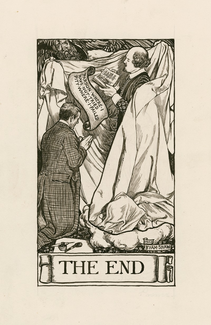 Byam Shaw - Sonnets; The End