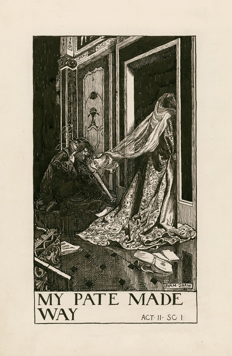 Byam Shaw - Taming of the shrew; My pate made way Act II Scene I