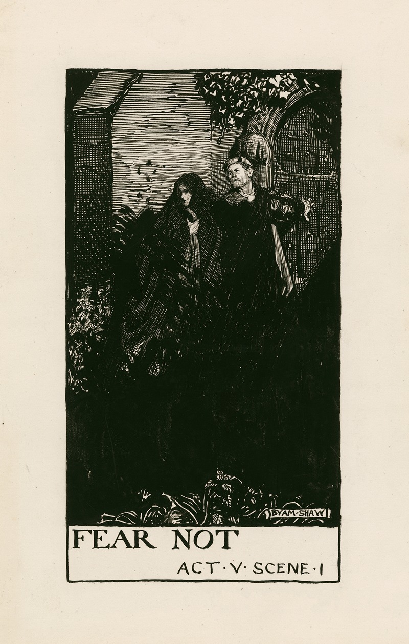 Byam Shaw - Two gentlemen of Verona; Fear Not Act V Scene I