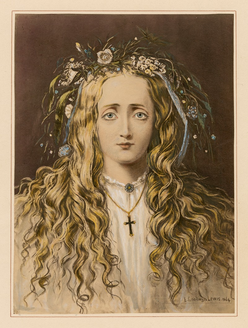 E. Goodwyn Lewis - Ophelia, character in Hamlet