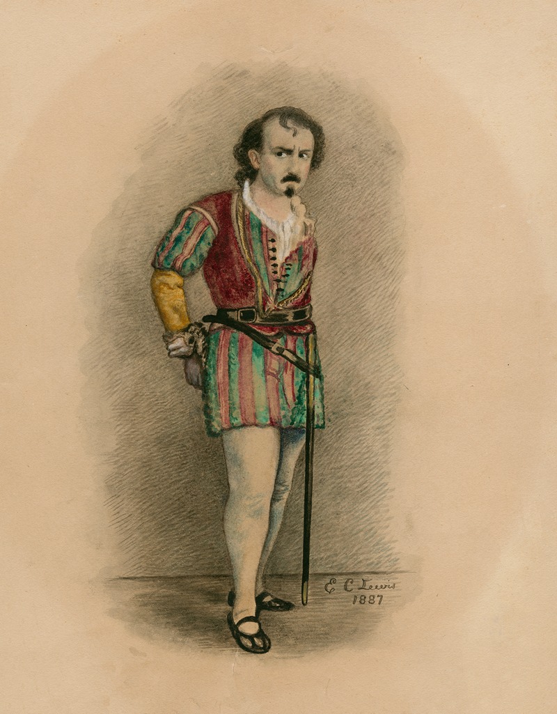 E.C. Lewis - Edwin Booth as Iago