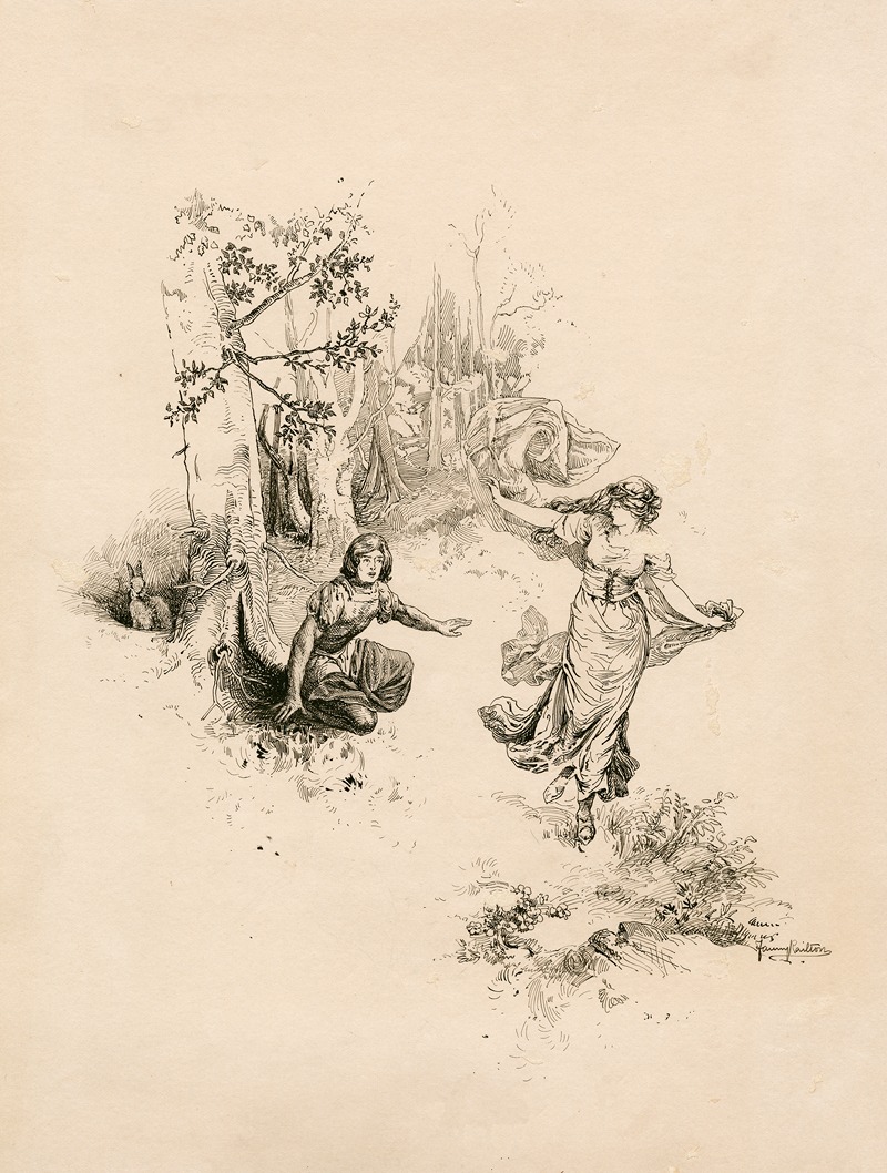 Fanny Railton - Illustration from A Midsummer night’s dream