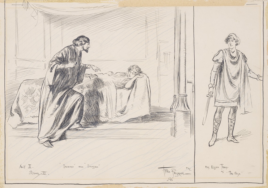 Frederick Pegram - Scenes from Cymbeline at the Lyceum 2