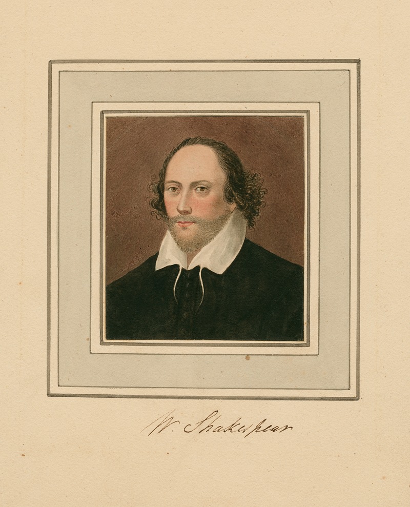 George Perfect Harding - Portrait of Shakespeare