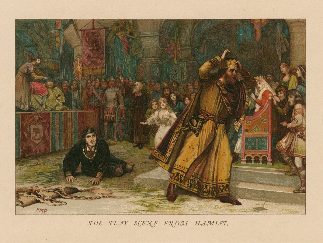 H.M.P. - The play scene from Hamlet [act III, scene 2]