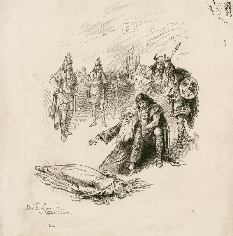 Herbert Railton - Death of Cordelia [King Lear, V, 3]