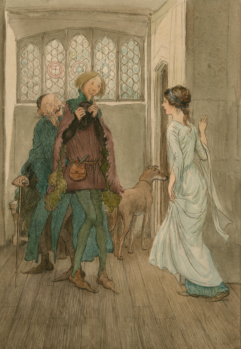 Hugh Thomson - Illustrations to Merry wives of Windsor Pl.23