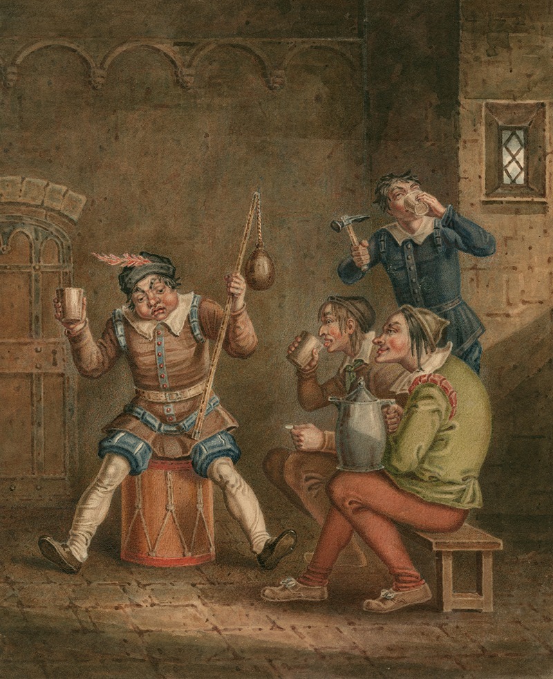 J. Coghlan - King Henry Sixth, second part [II, 3] Horner and his neighbors drinking