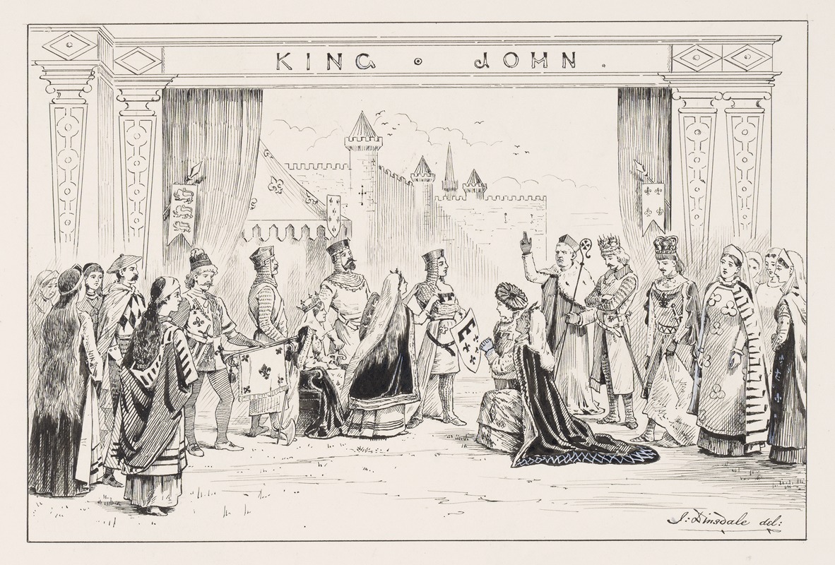 J. Dinsdale - King John [a setting for the Shakesperean show]