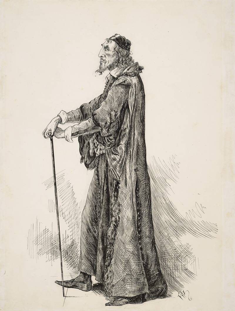 J. Fitzgerald - Mr. Henry Irving as Shylock