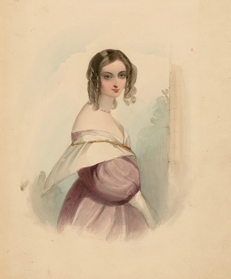 J. Smith - Portrait of Desdemona from Shakespeare’s Othello