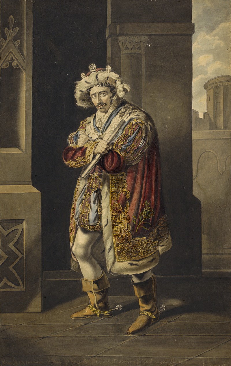 Jane Stuart - Kean in the character of King Richard III