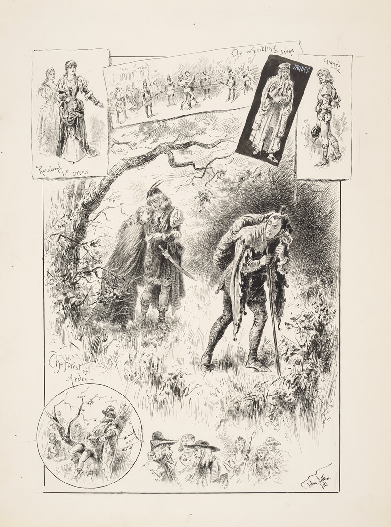 John Jellicoe - As you like it, St. James Theatre, March 8, 1890