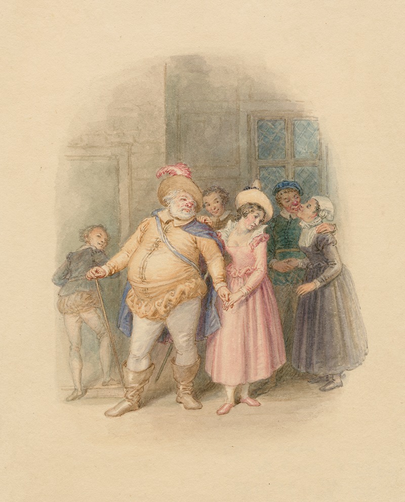 John Massey Wright - Illustrations to Shakespeare Pl.089