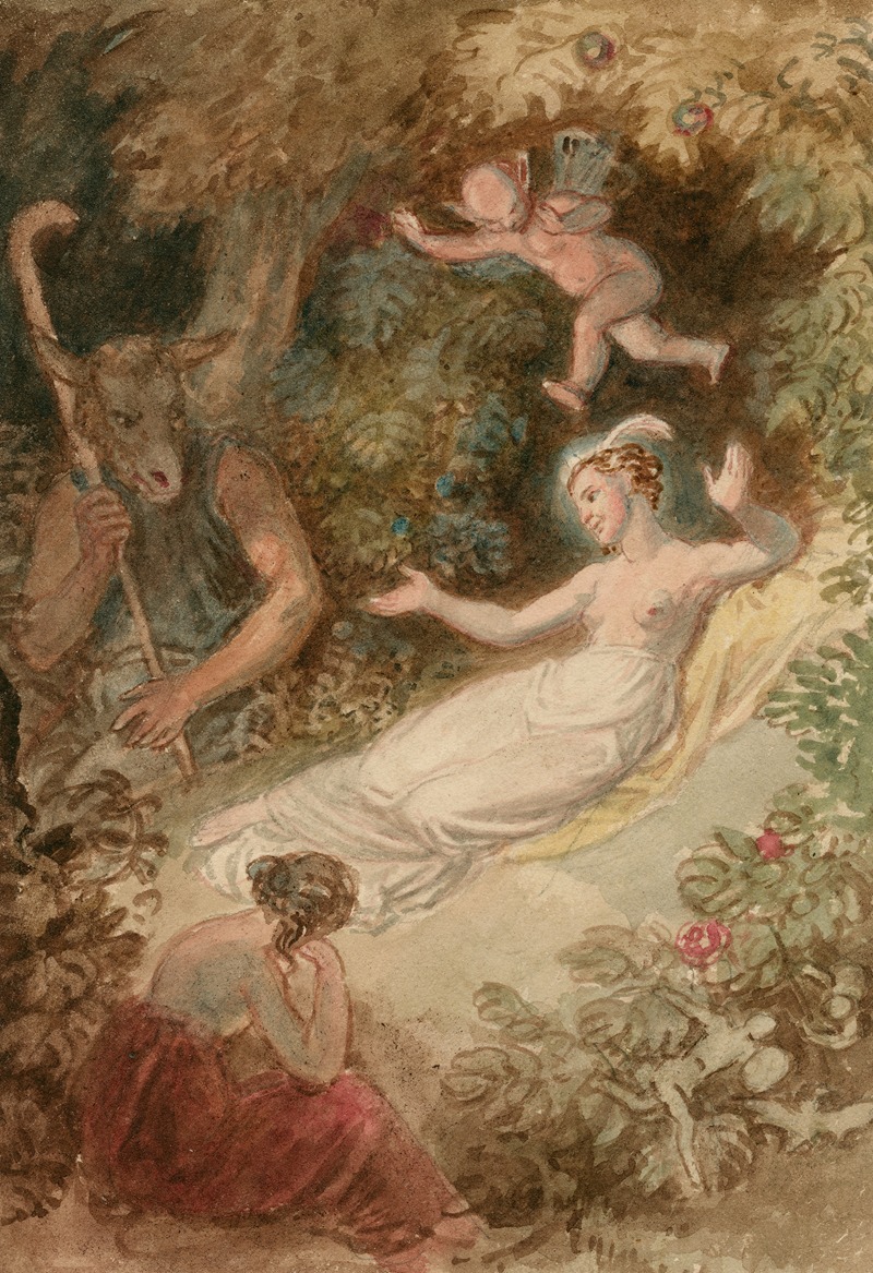 John Massey Wright - Scenes from Midsummer night’s dream 1