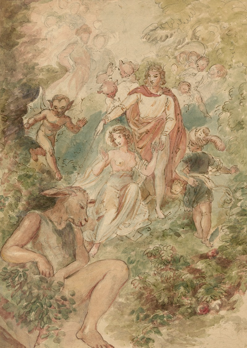 John Massey Wright - Scenes from Midsummer night’s dream 2