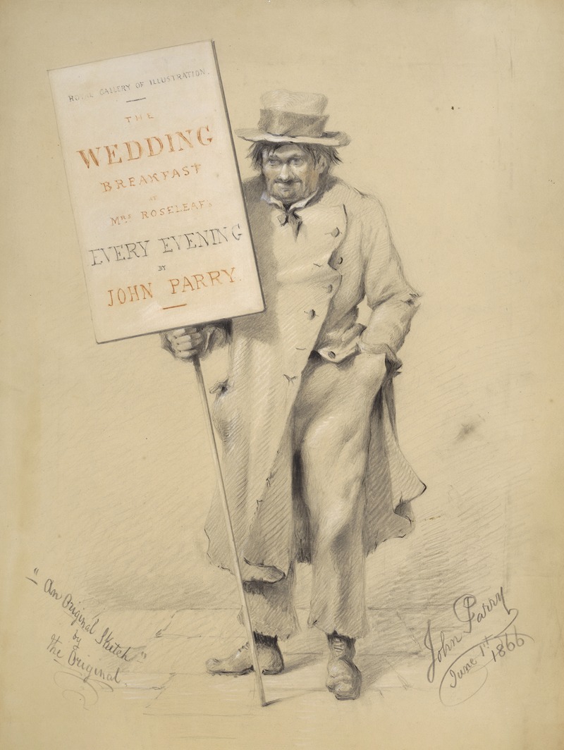 John Orlando Parry - The wedding breakfast at Mrs. Roseleaf’s