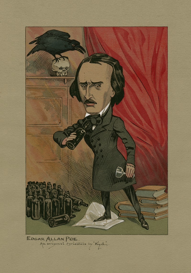 Joseph Clayton Clarke (Kyd) - Edgar Allan Poe