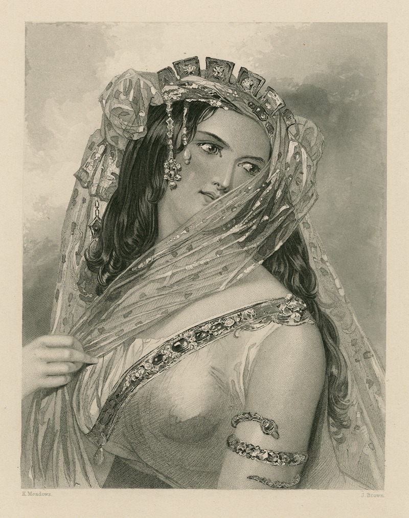 Joseph Kenny Meadows - Cleopatra, [character in Shakespeare’s] Antony & Cleopatra.