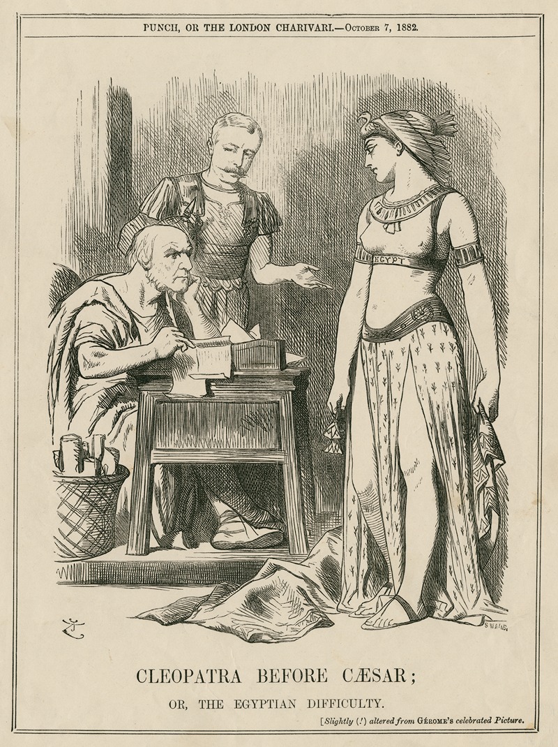 Joseph Swain - Cleopatra before Caesar, or the Egyptian difficulty