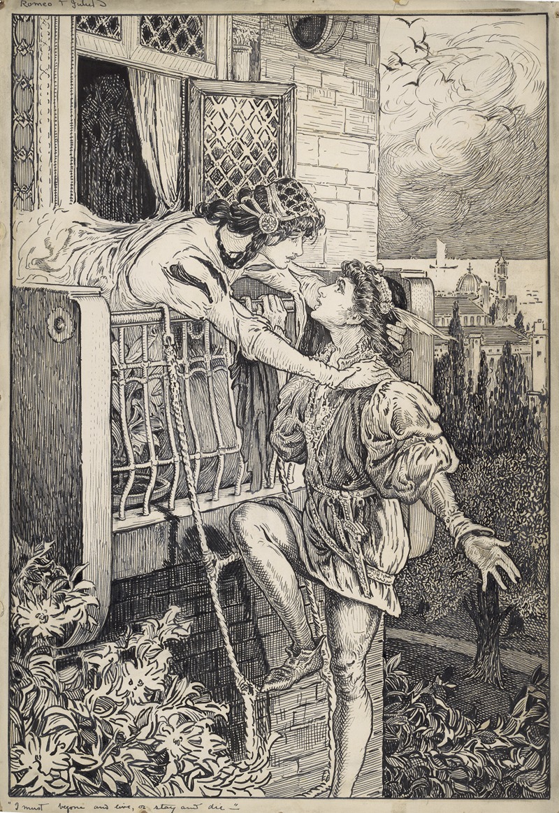 Louis Rhead - Romeo & Juliet. I must begone and live, or stay and die