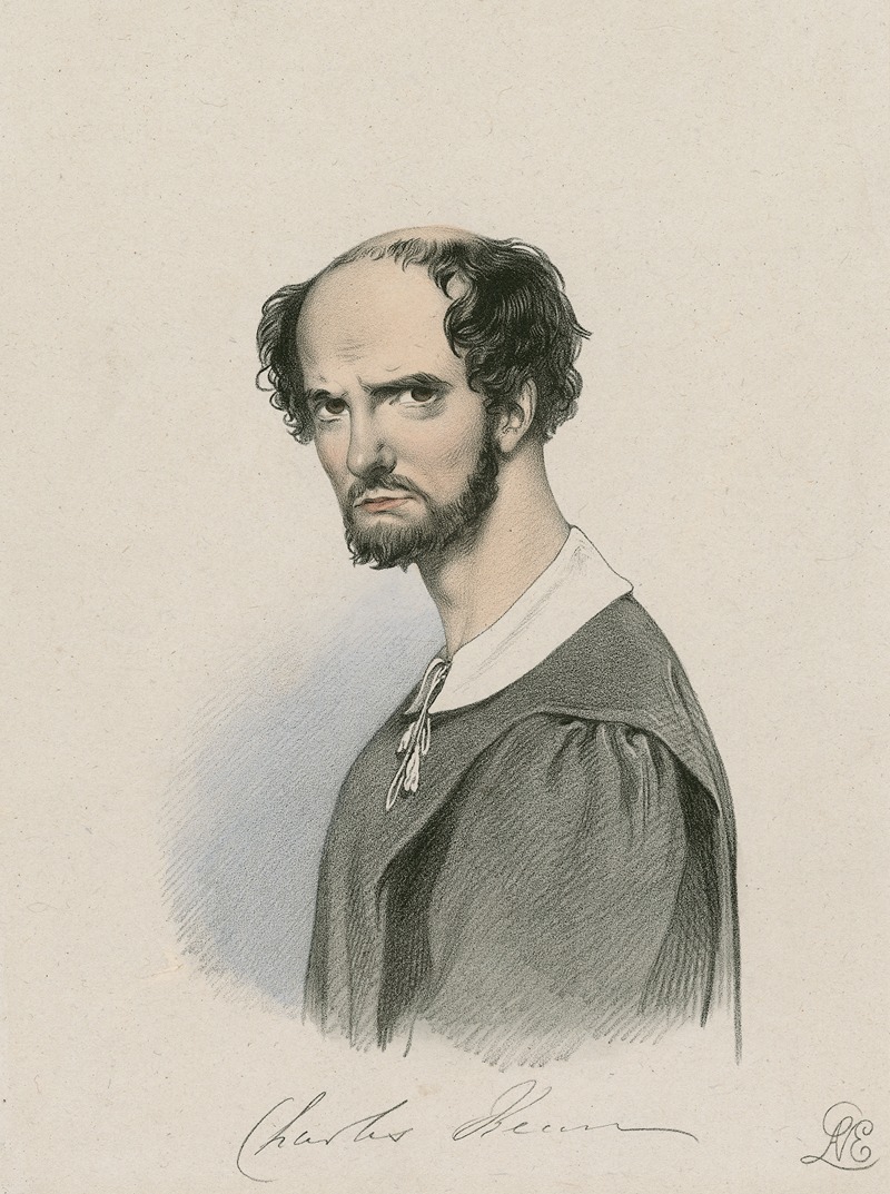 Richard James Lane - Charles Kean as Shylock in Shakespeare’s Merchant of Venice ‘And thrift is blessing …’ act 1, sc. 3