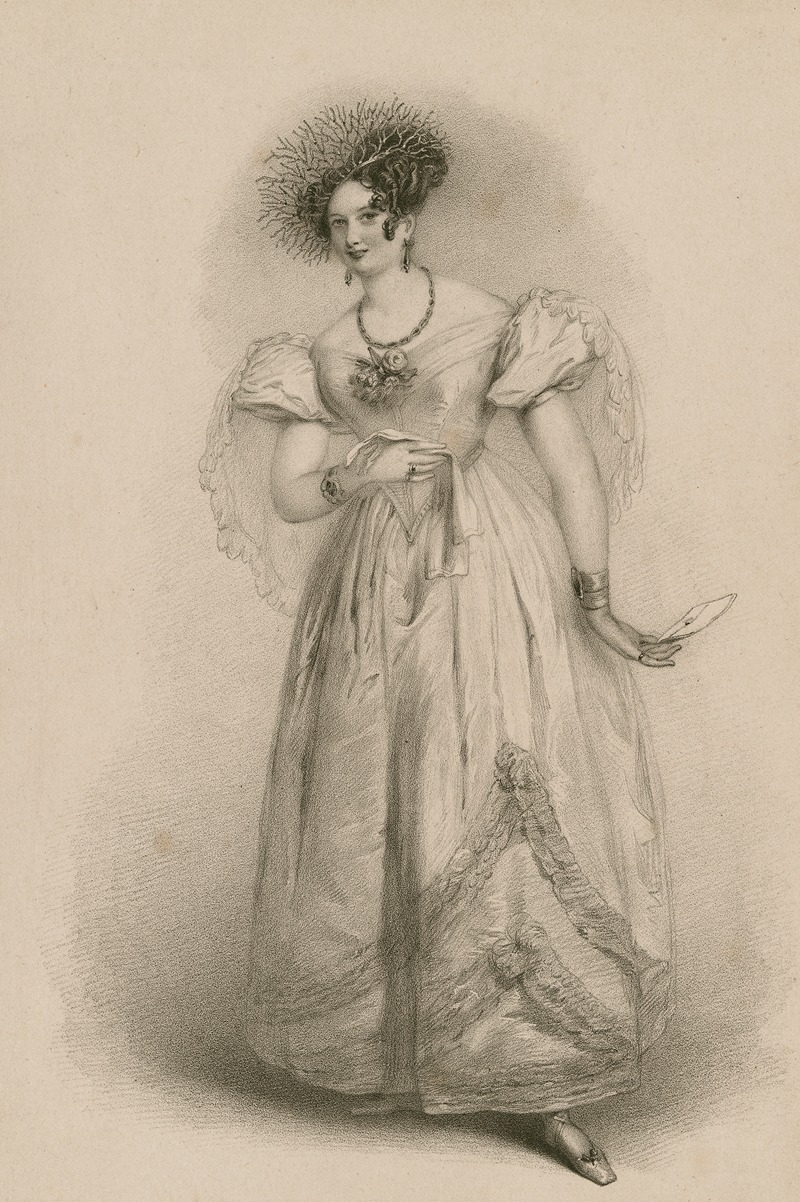 Richard James Lane - Miss Eliza Paton as Rosina in the Barber of Seville