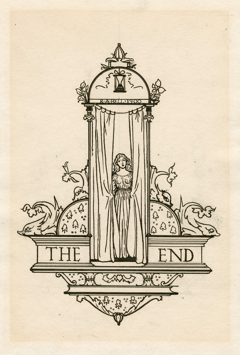 Robert Anning Bell - Design for final illustration to Bell’s edition of The tempest