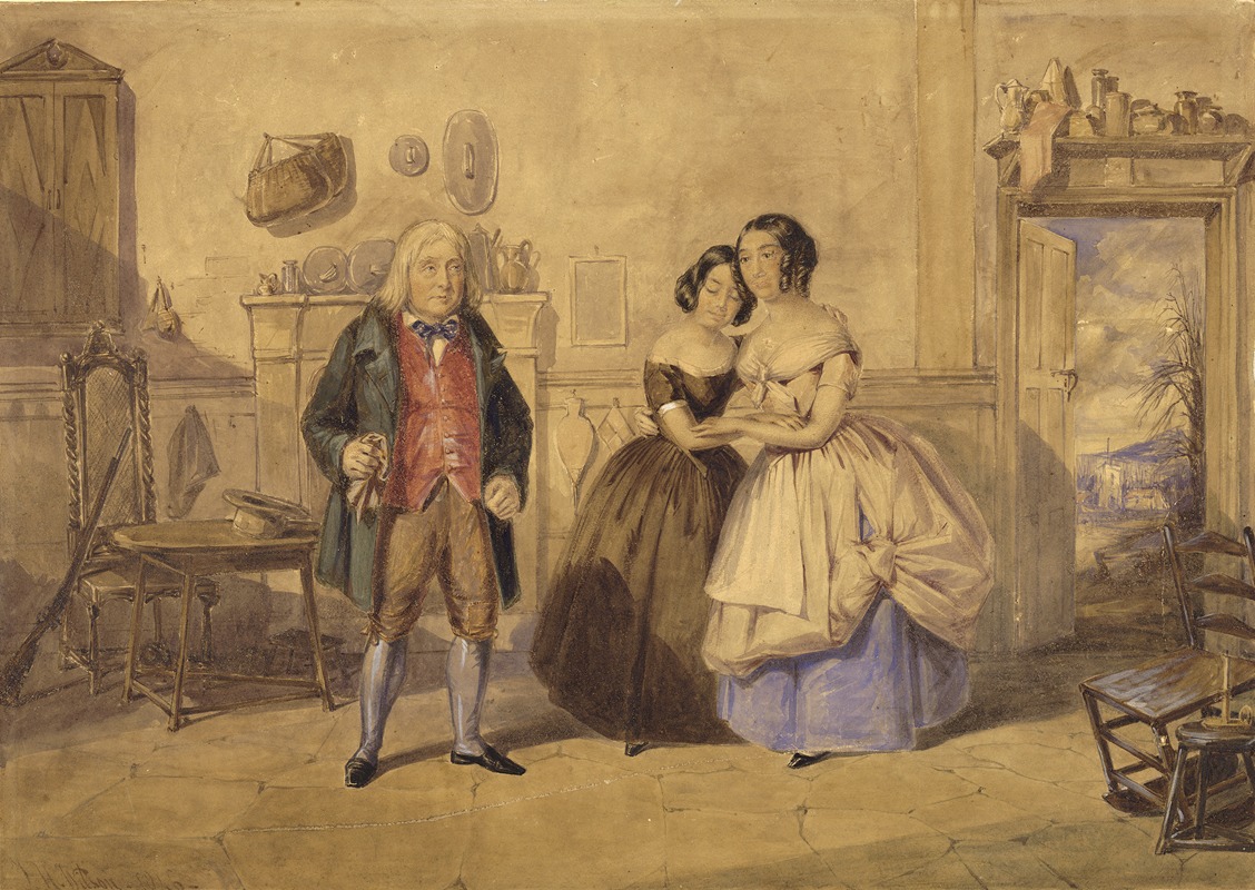 Thomas Harrington Wilson - Mr. and Mrs. Keeley in Cricket on the hearth