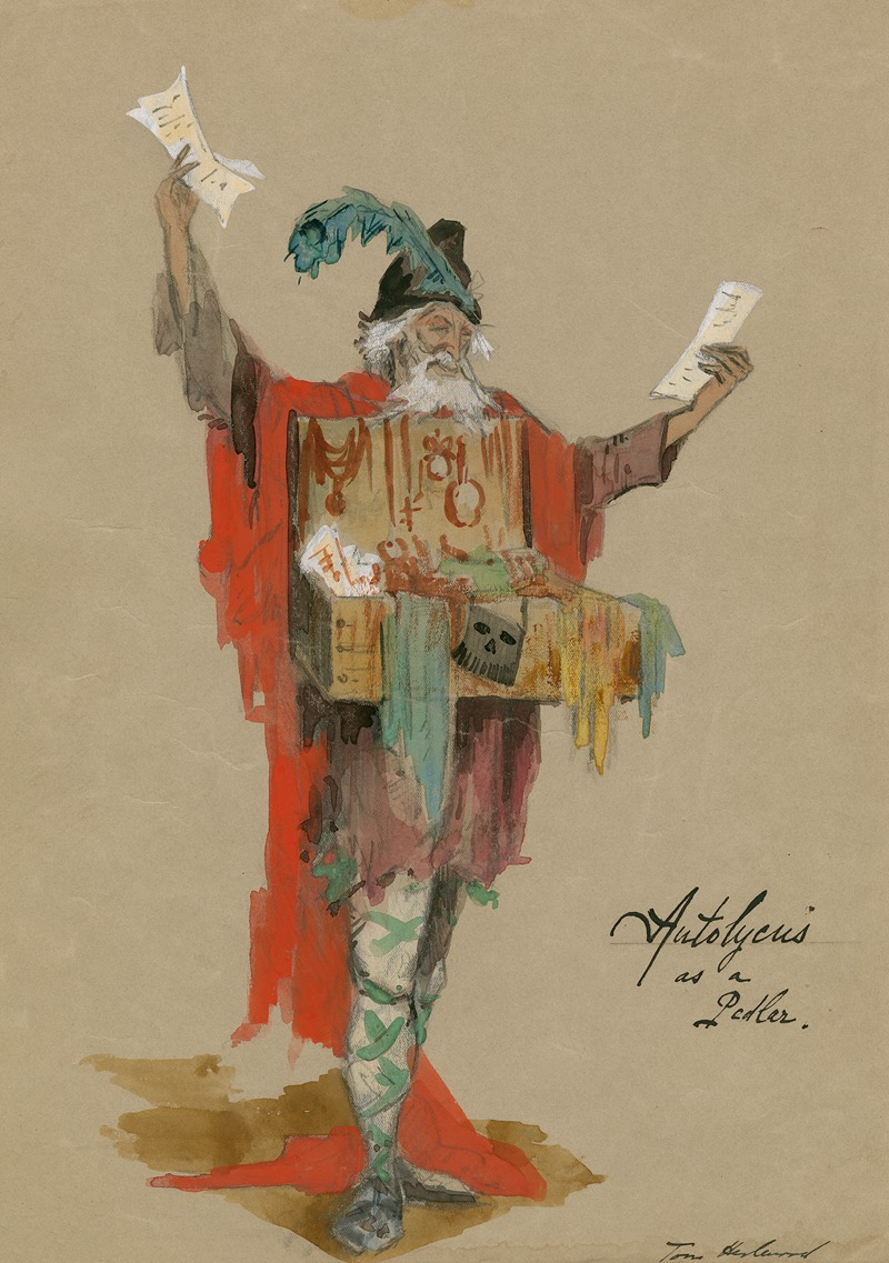 Tom Heslewood - The Winter’s Tale; Autolycus as a peddler