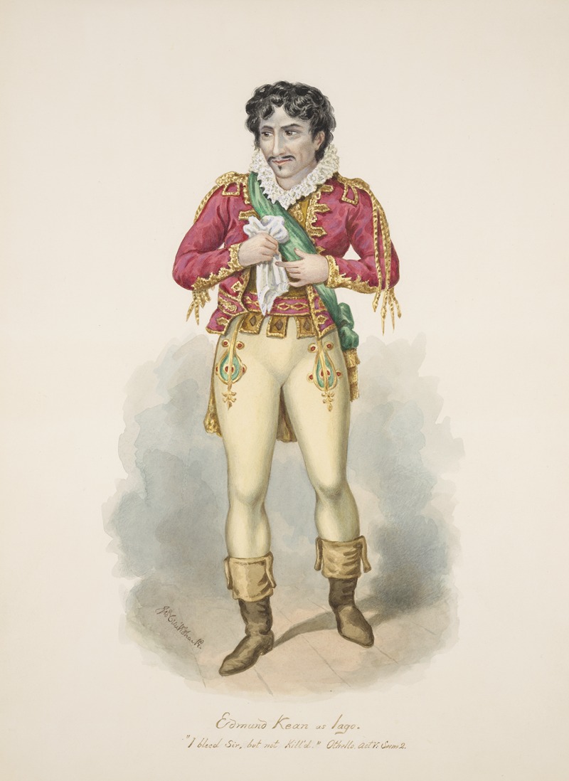 Victor Moblard - Edmund Kean as Iago