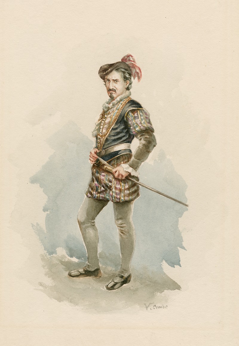 Voltaire Combe - Edwin Booth as Iago