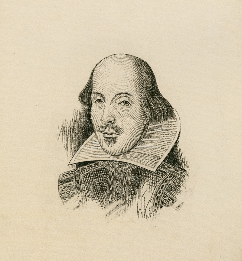 W.F. Kurze - Portrait of Shakespeare