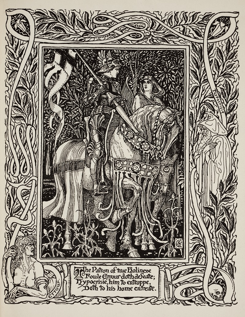 Walter Crane - Spenser’s Faerie queene