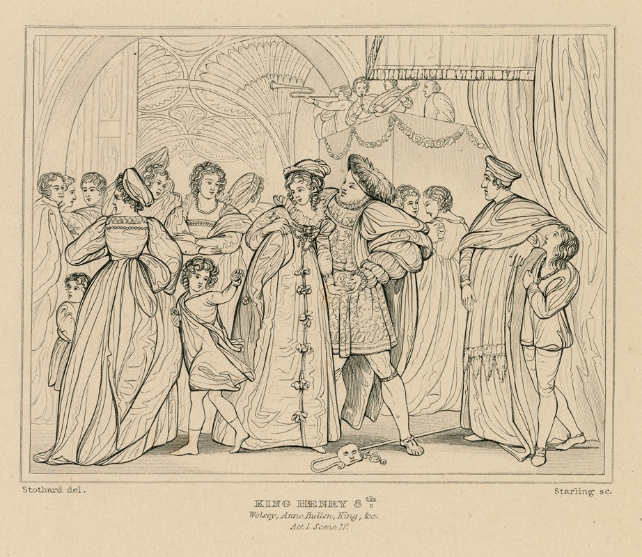 William Francis Starling - King Henry VIII, act 1, scene 4