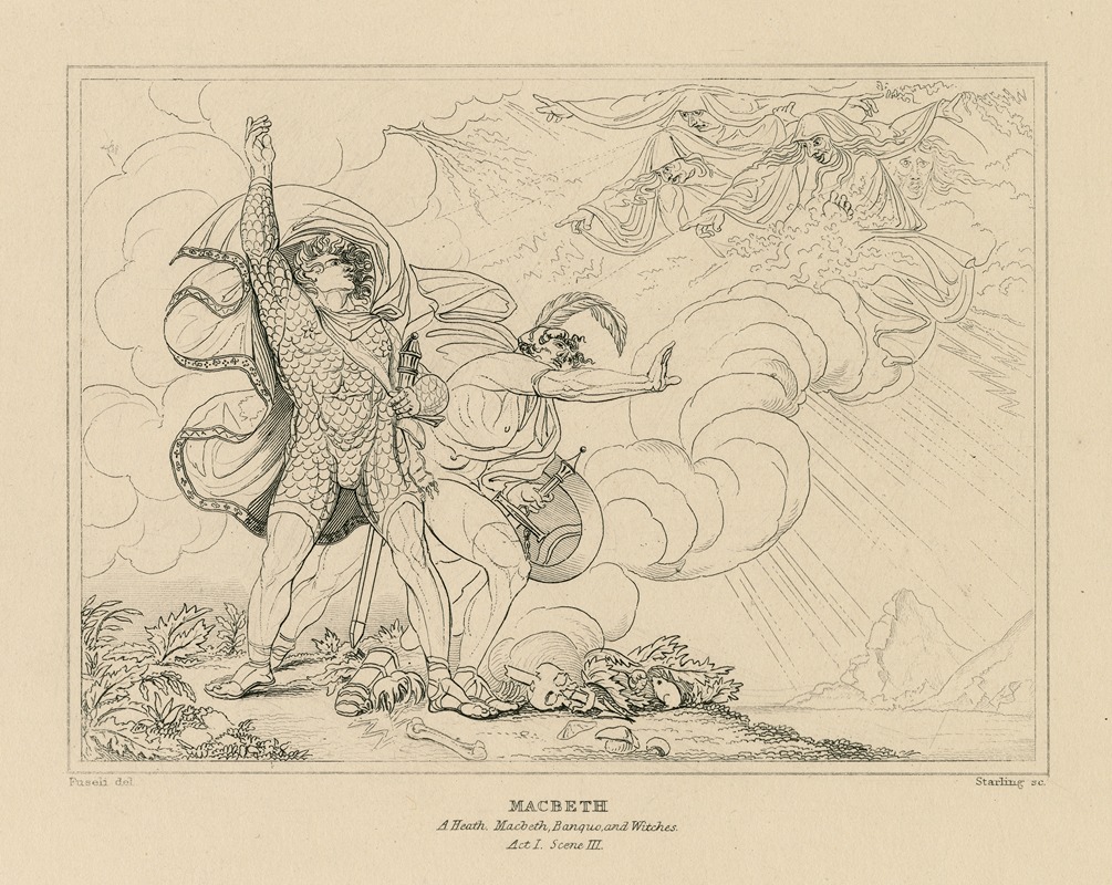 William Francis Starling - Macbeth, act I, scene III