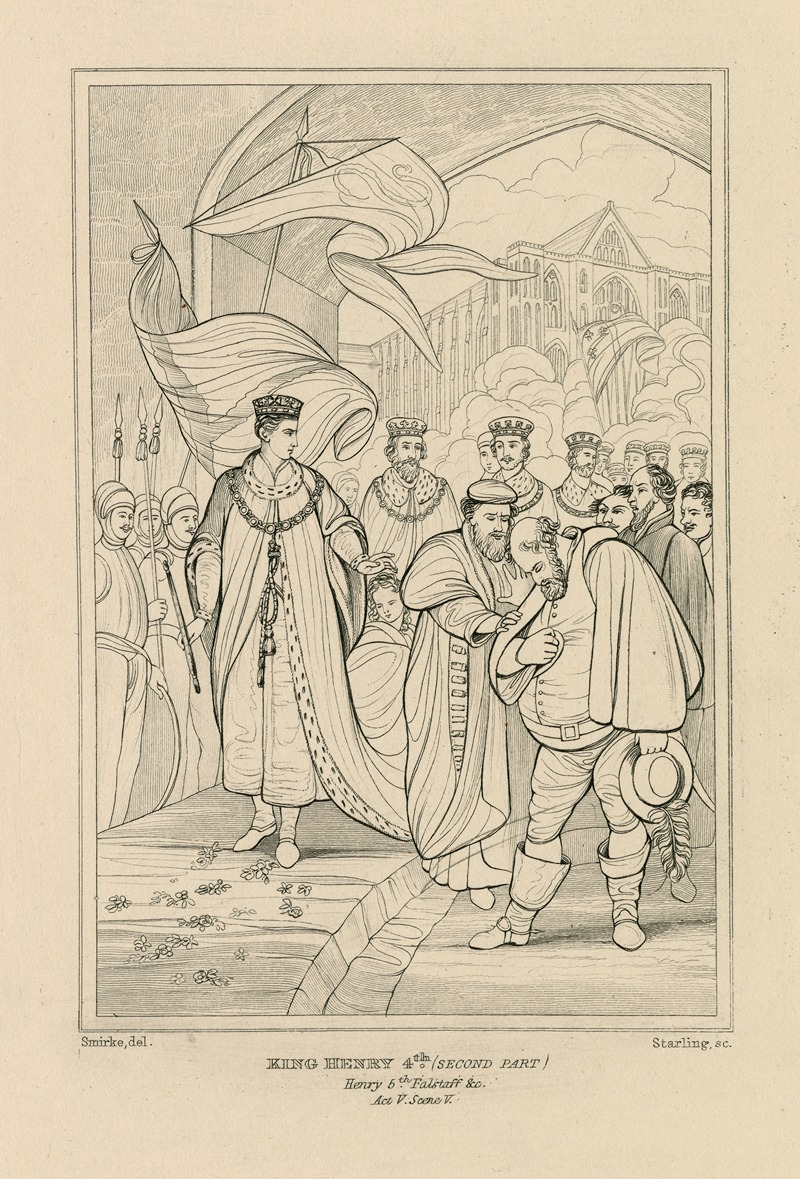 William Francis Starling - Second part of King Henry IV, act 5, scene 5