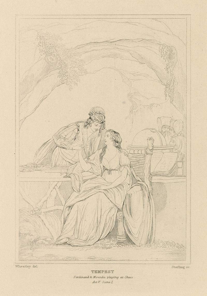 William Francis Starling - The tempest, act 5, scene 1