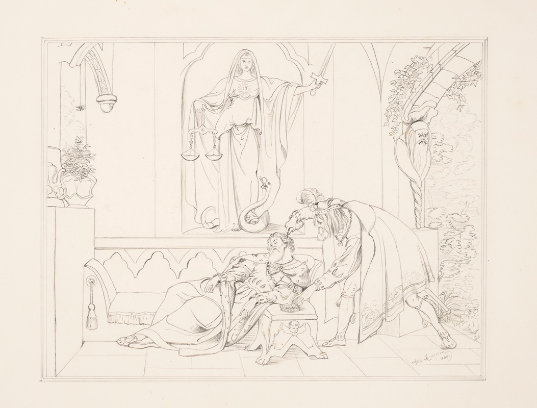 William M. Anderson - ‘Thus was I, sleeping, by a brother’s hand of life, of crown, of queen, at once dispatched’ [Hamlet], act I, sc. 5