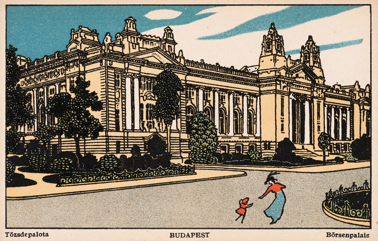 Franz Bernhard Kuhn - Nr. 454: Budapest, Börsenpalais