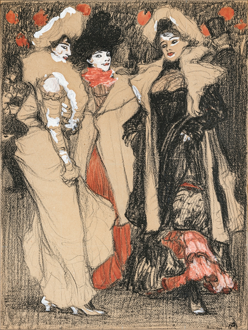 Adolf Munzer - Jardin de Paris
