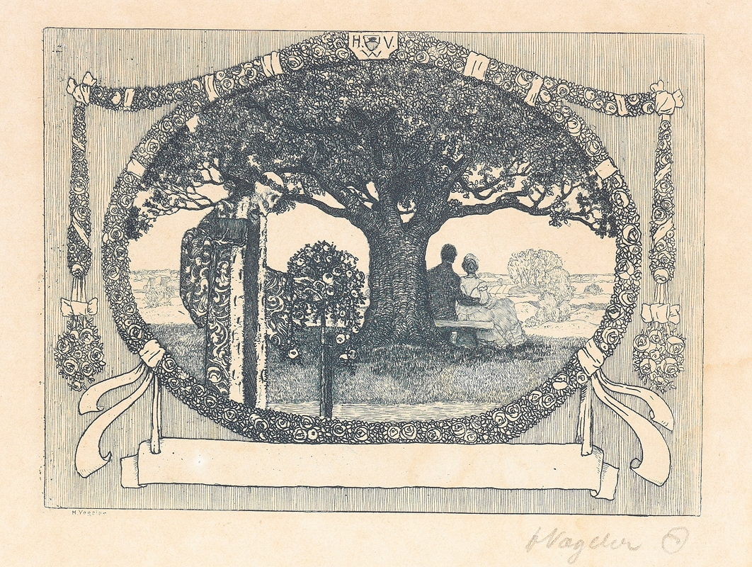 Heinrich Vogeler - Frühlingsabend