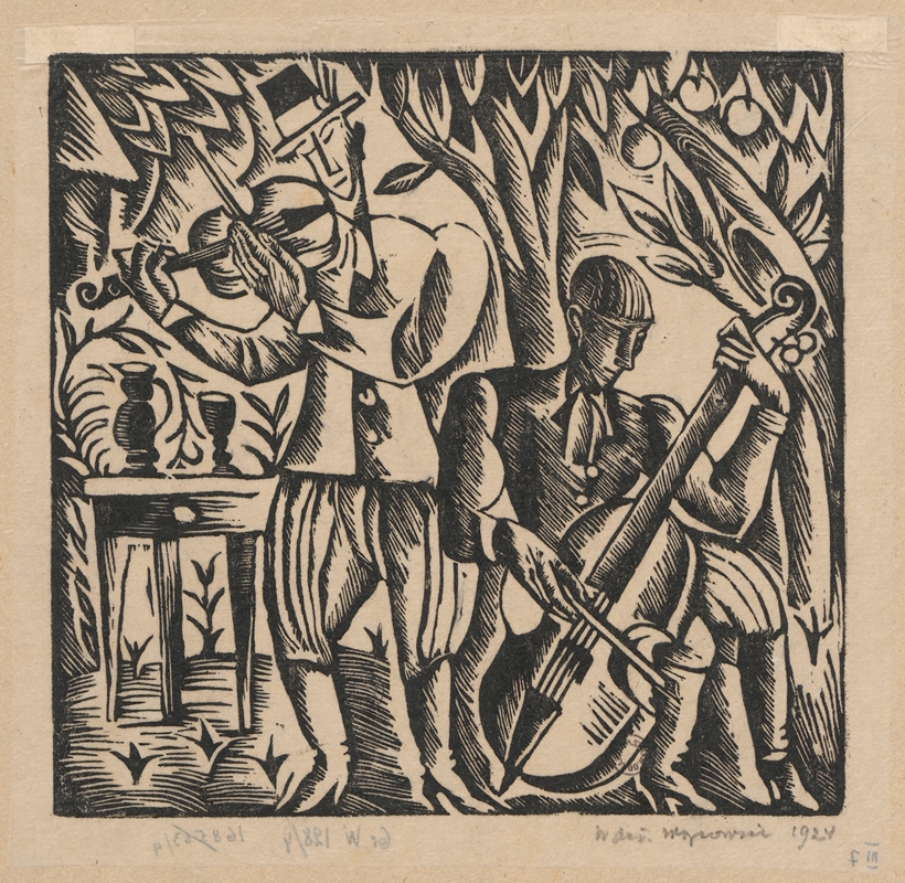 Wacław Wąsowicz - Muzykanci.