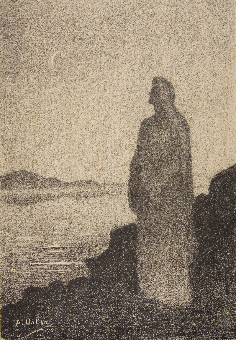 Alphonse Osbert - Reverie dans la nuit