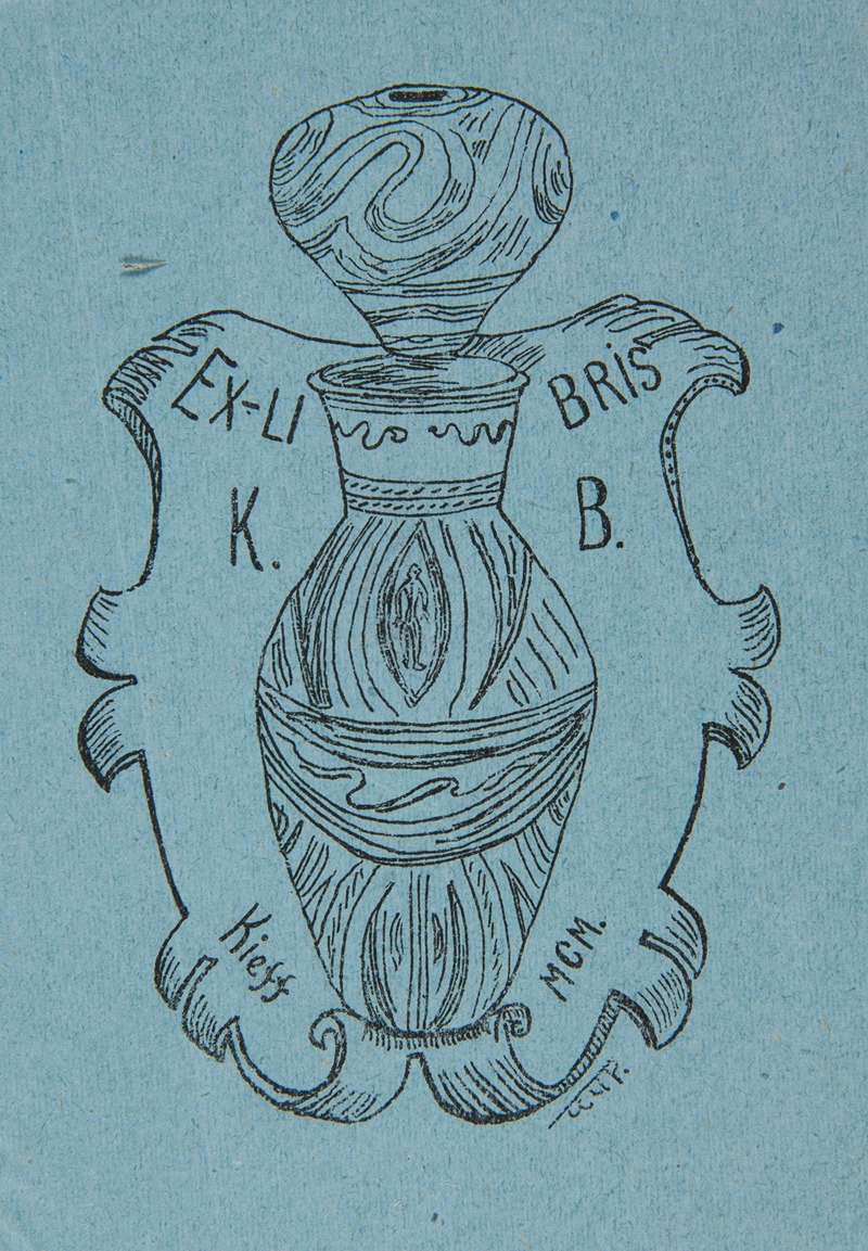 Anonymous - Ekslibris Karola Bołsunowskiego (1838–1925)