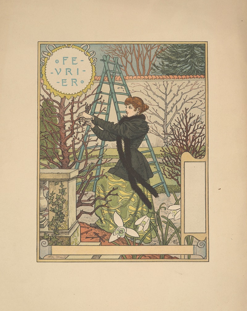 Eugène Grasset - Février