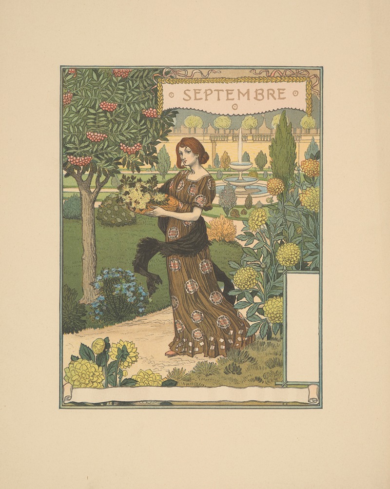 Eugène Grasset - Septembre