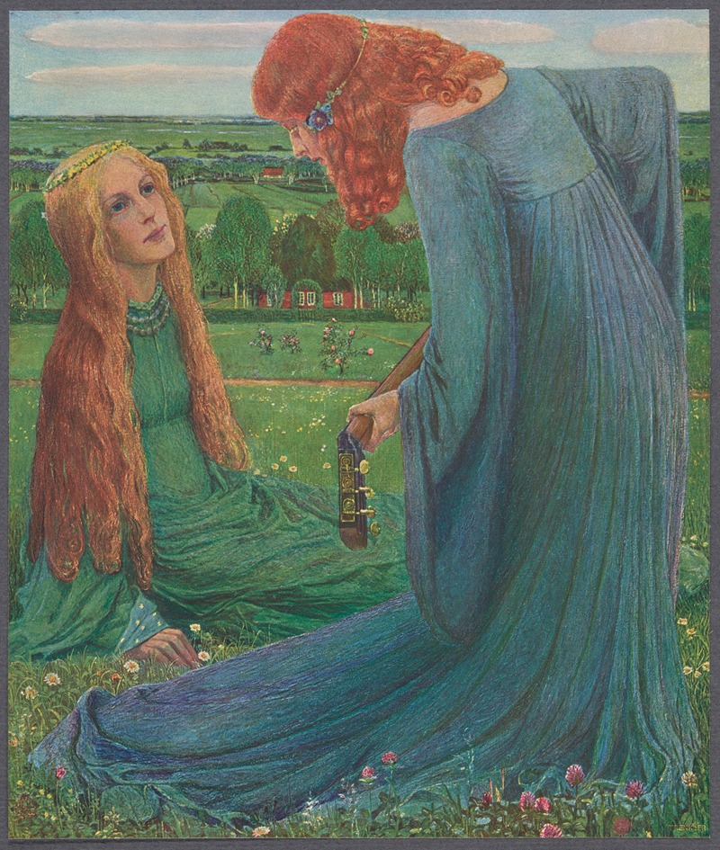 Heinrich Vogeler - Annunciation