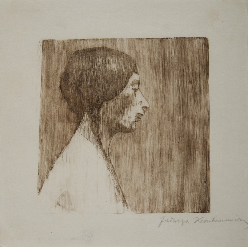 Jadwiga Kernbaumowa - Portret kobiecy