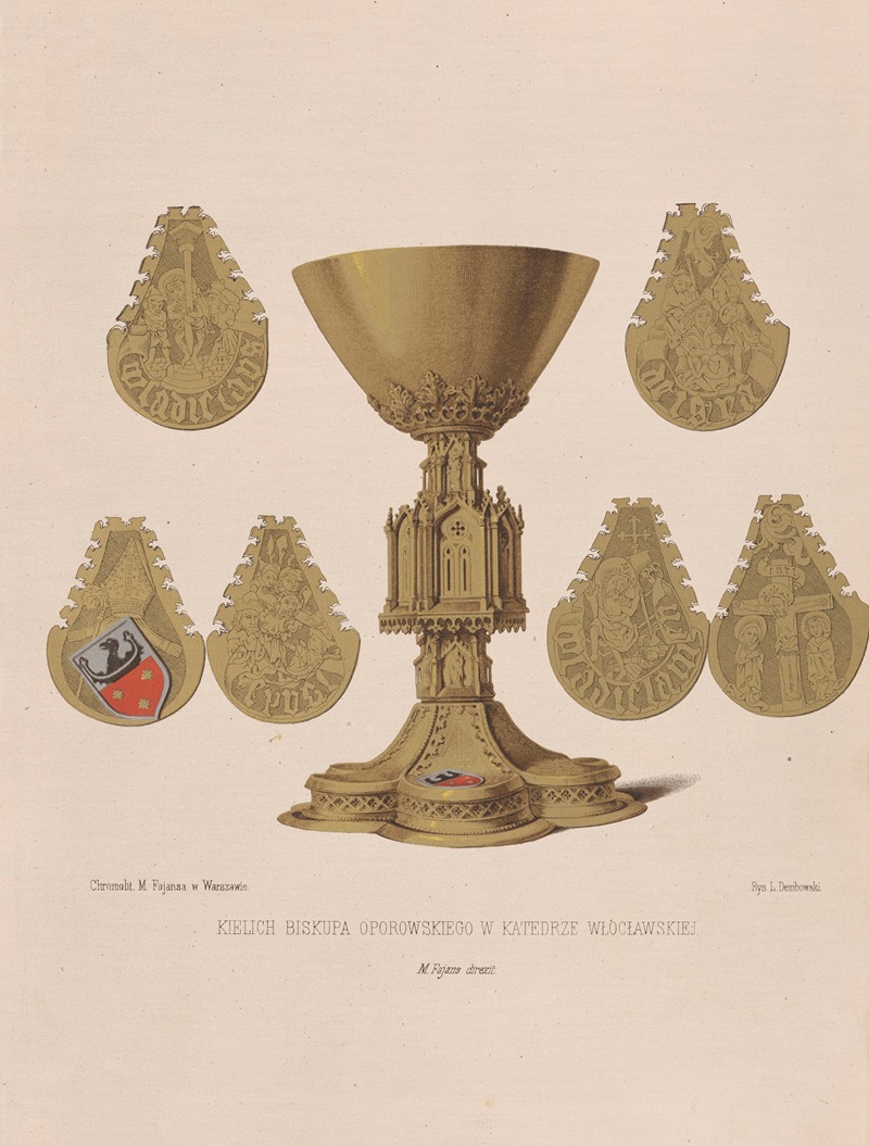 Leon Dembowski - Chalice of Bishop Oporowski in the Włocławek Cathedral